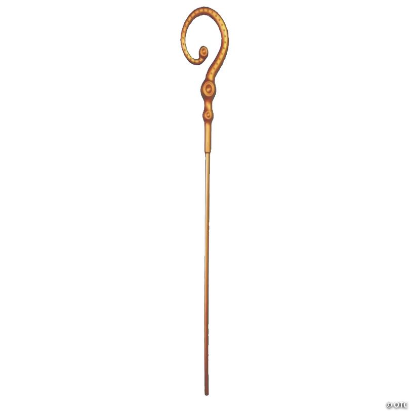Gold Kings Staff Costume Accessory - 5 ft Image