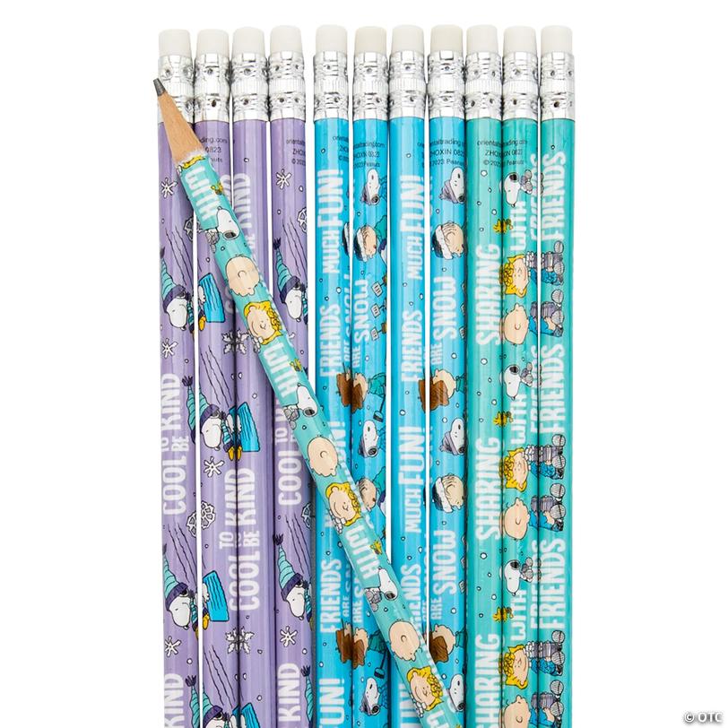 Peanuts<sup>&amp;#174;</sup> Snow Much Fun Winter Pencils - 24 pc Image