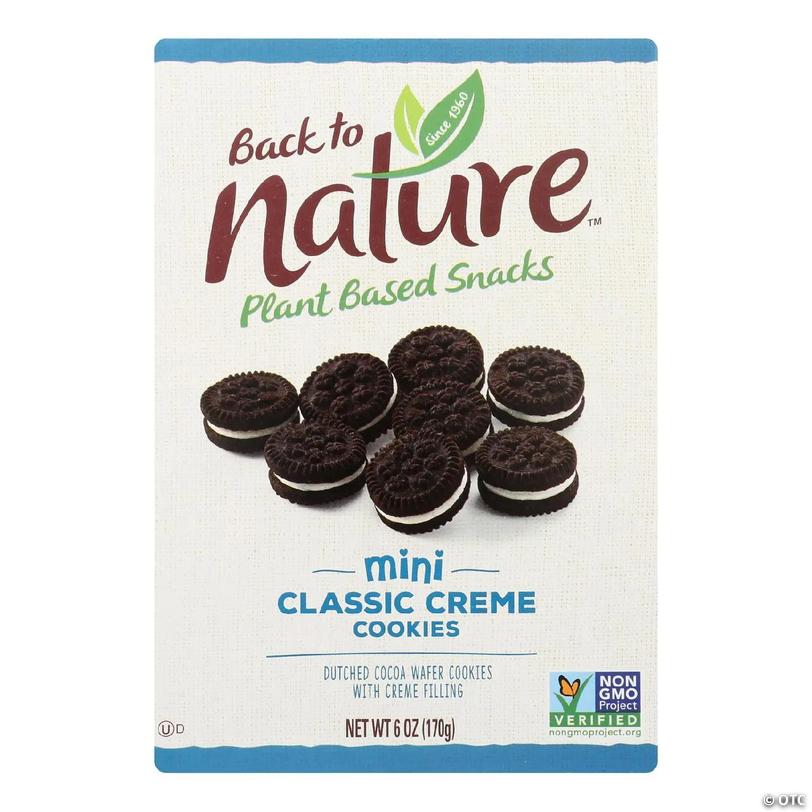 Back To Nature - Cookies Mini Clssc Cream - Case of 6-6 OZ