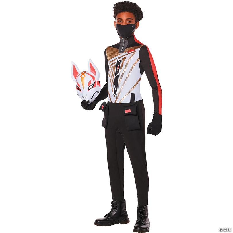 Kids Fortnite&amp;#8482; Drift Variant Jumpsuit Costume - Extra Large 14-16 Image