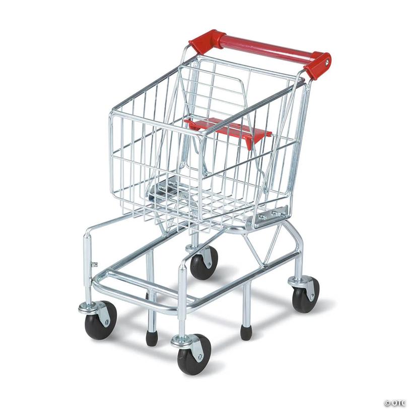 Melissa &amp; Doug Shopping Cart Toy Metal Image