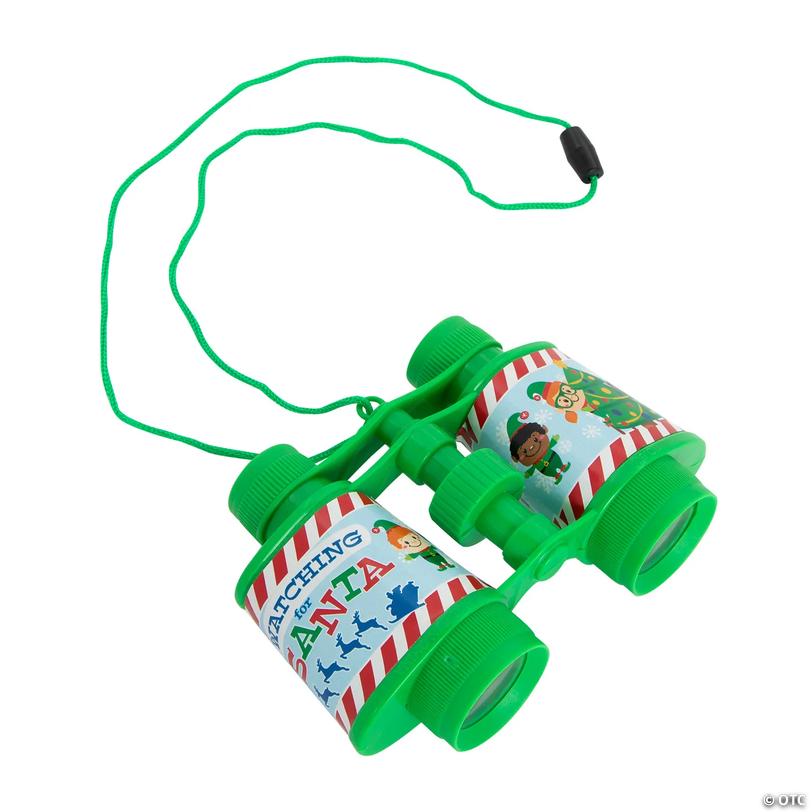 Watching for Santa Christmas Binoculars - 12 pc Image