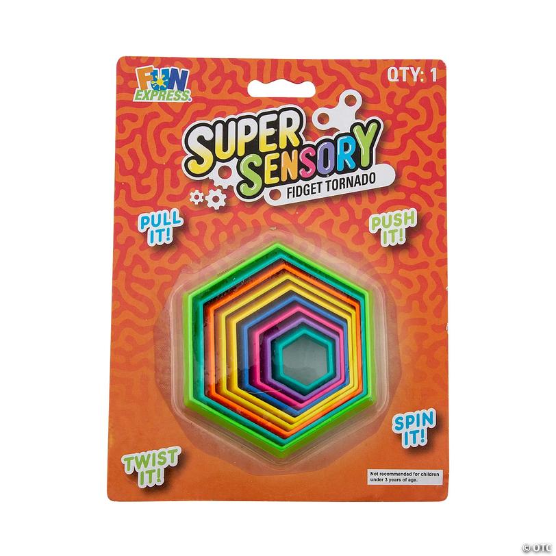 Super Sensory Fidget Tornadoes - 6 Pc. | Oriental Trading