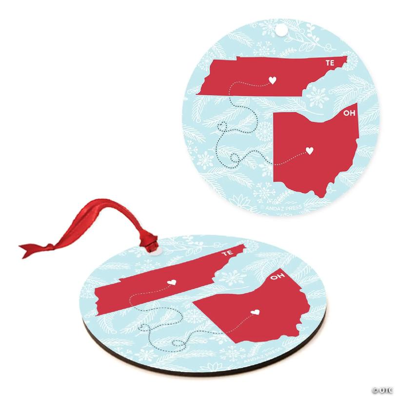 MDF Ornament Ohio and Tennessee | Oriental Trading