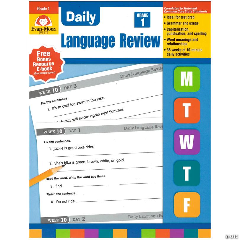 Evan-Moor Daily Language Review Gr 1 Image