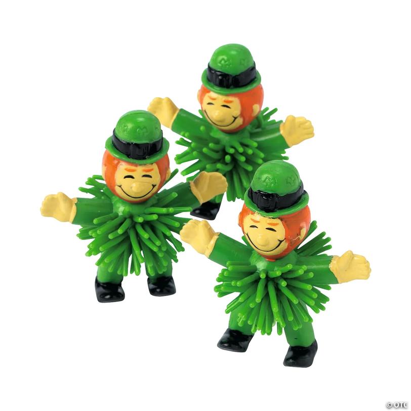 Mini St. Patrick's Day Leprechaun Porcupine Characters - 12 Pc. Image