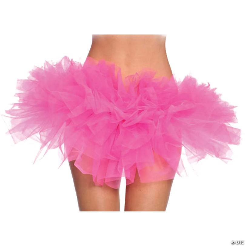 Women's Pink Tulle Tutu - One Size Image