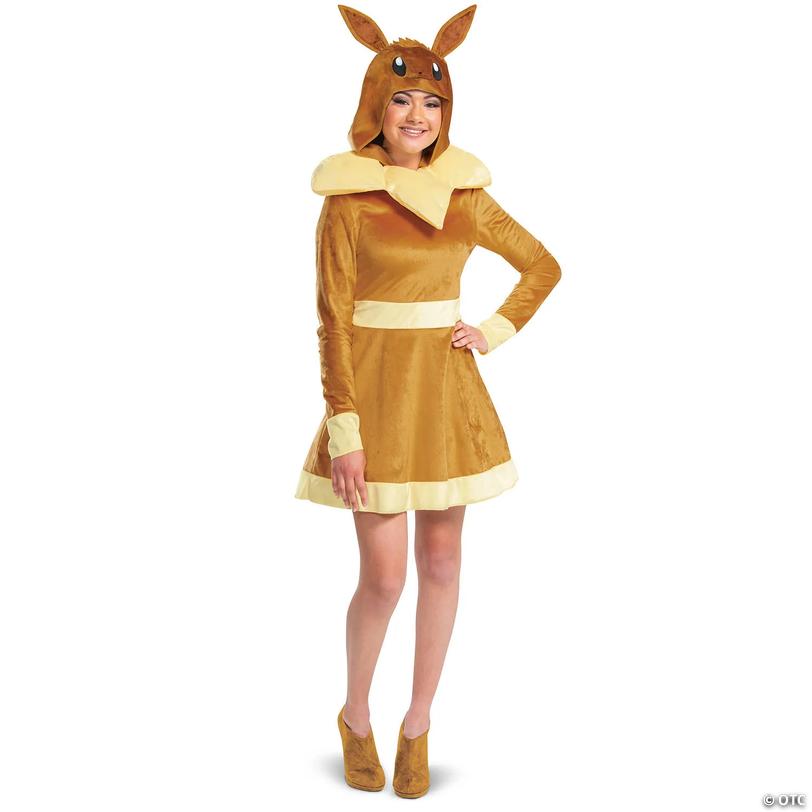 Adult Deluxe Pok&amp;#233;mon&amp;#8482; Eevee Costume - Extra Large 18-20 Image