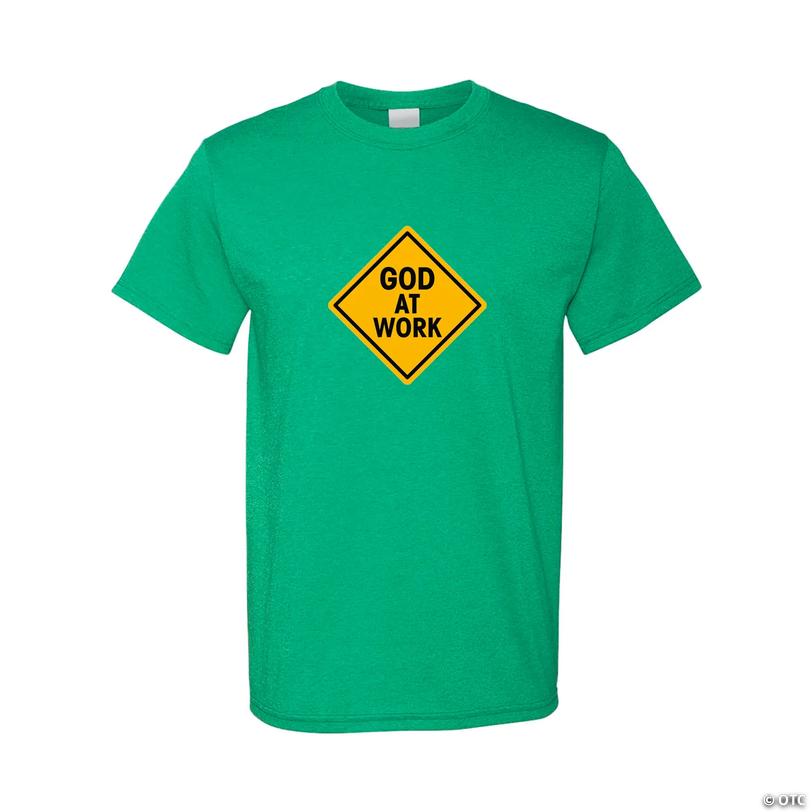 God at Work Adult&amp;#8217;s T-Shirt - XL Image