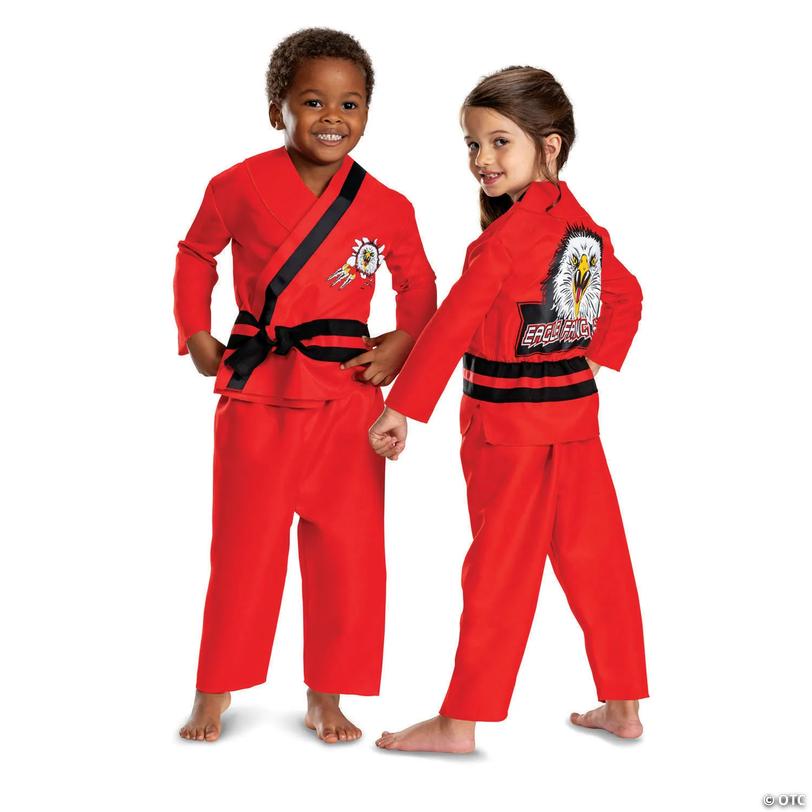 Kids Classic Cobra Kai Eagle Fang Costume Image