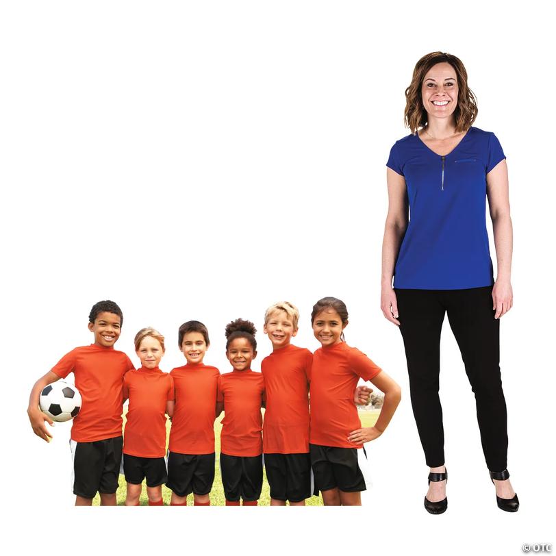 4 Ft. Custom Group/Family Photo Cardboard Stand-Up Image