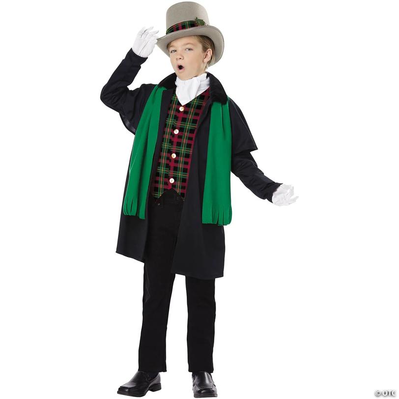 Boy's Holiday Caroler Costume Small 6-8 Image