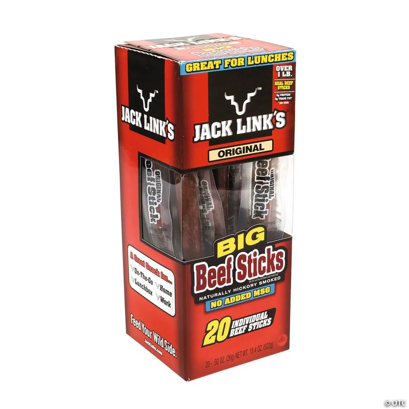 Jack Link&amp;#8217;s Big Beef Sticks Image
