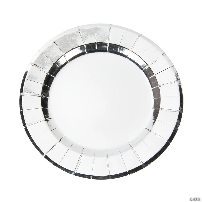 Silver Decorative Charger Placemats - 25 Pc. Image