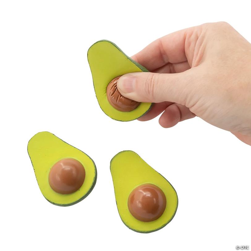Avocado Stress Toys - 12 Pc. Image