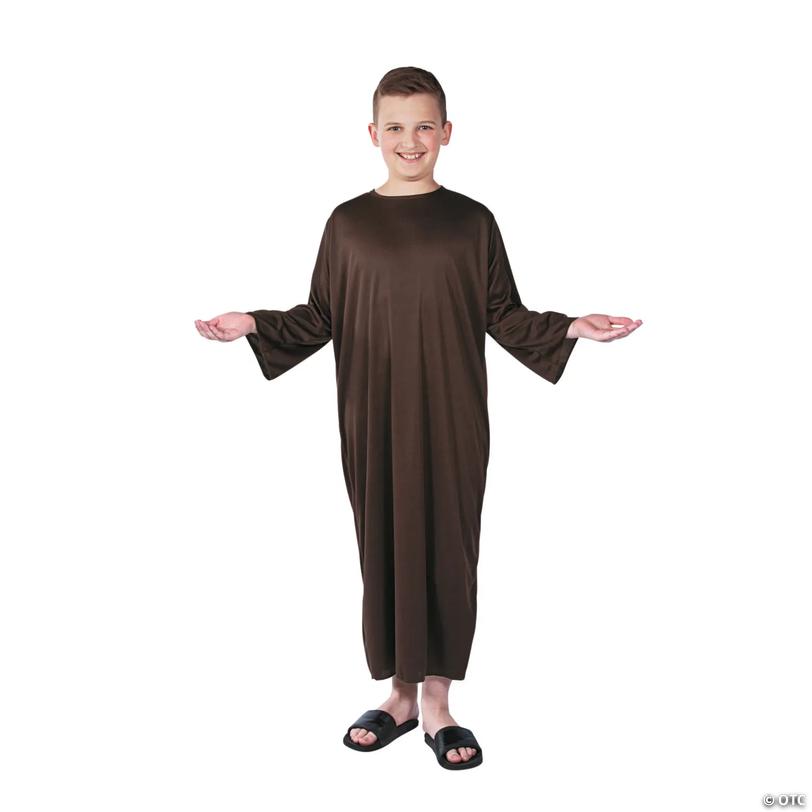 Kids Brown Nativity Gown - Large/Extra Large 10-14 Image