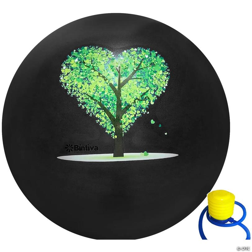 Bintiva Exercise Ball with Stabilizing Sand, 45cm, Black Image