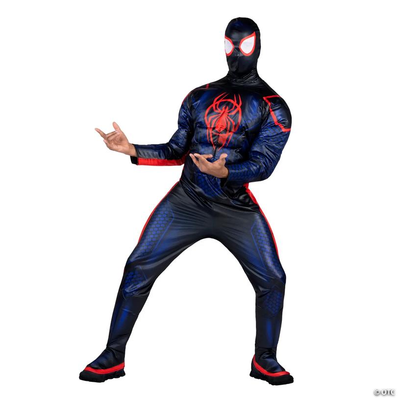Adults Qualux Marvel Spider-Man&amp;#8482; Miles Morales Costume - Extra Large Image