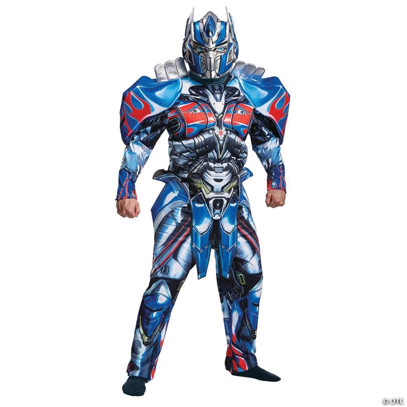 Men's Deluxe Transformers Optimus Prime Costume - Large Image