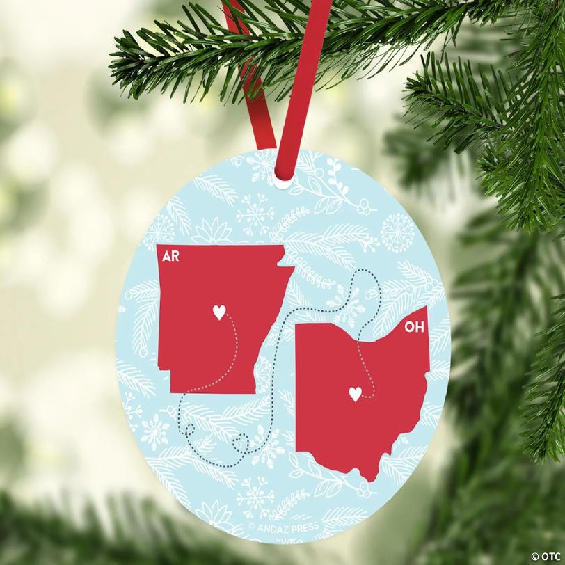 MDF Ornament Ohio and Arkansas | Oriental Trading
