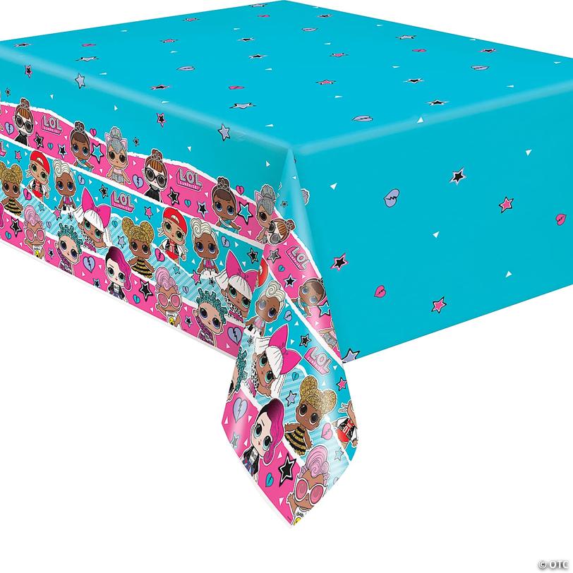54" x 84" L.O.L. Surprise!&amp;#8482; Plastic Tablecloth Image