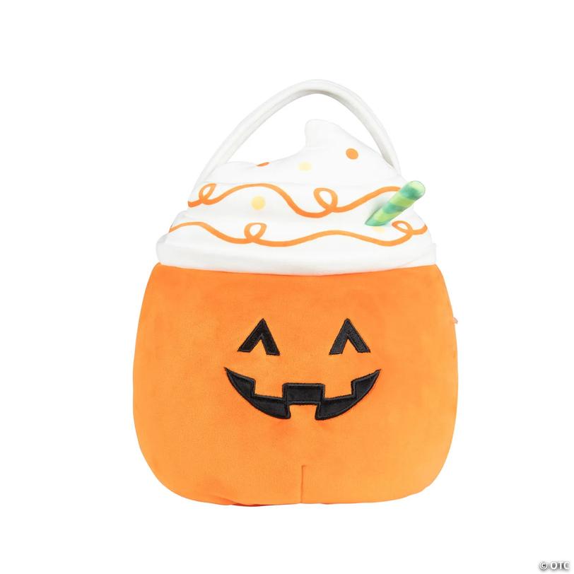 Squishmallows&amp;#8482; Lester the Pumpkin Latte Treat Pail Image