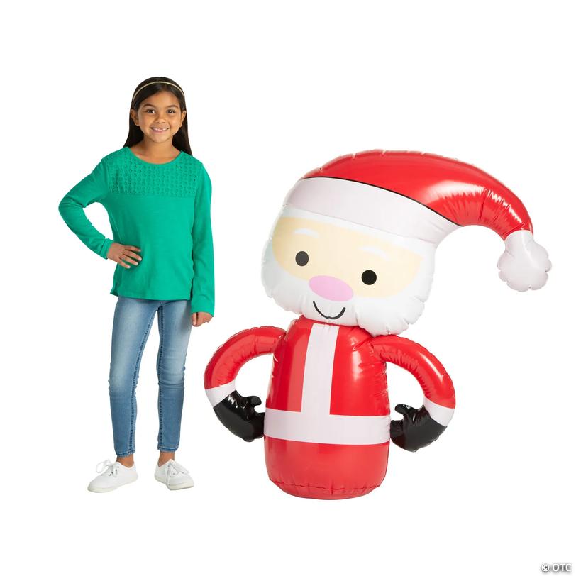 Large Inflatable Santa Claus - 4 ft Image