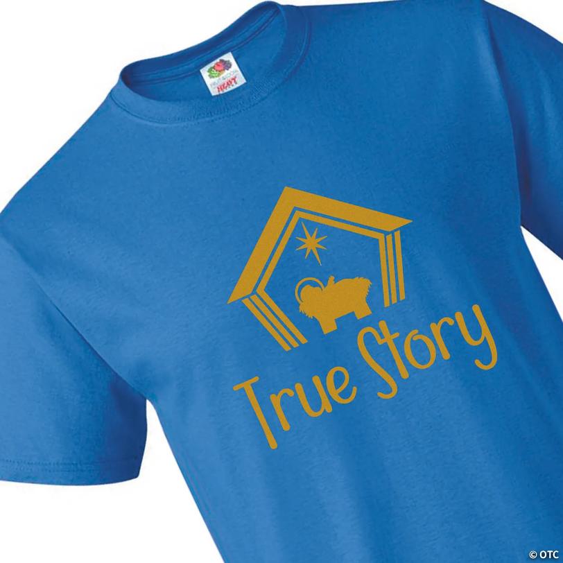 True Story Adults Christmas T-Shirt - Small Image