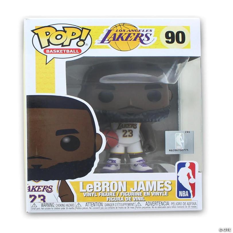 LA Lakers NBA Funko POP Vinyl Figure LeBron James Alternate