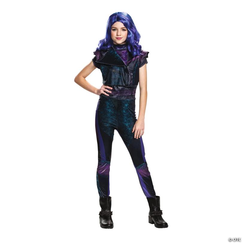 Kids Classic Disney's Descendants 3 Mal Costume - Medium 7-8 Image