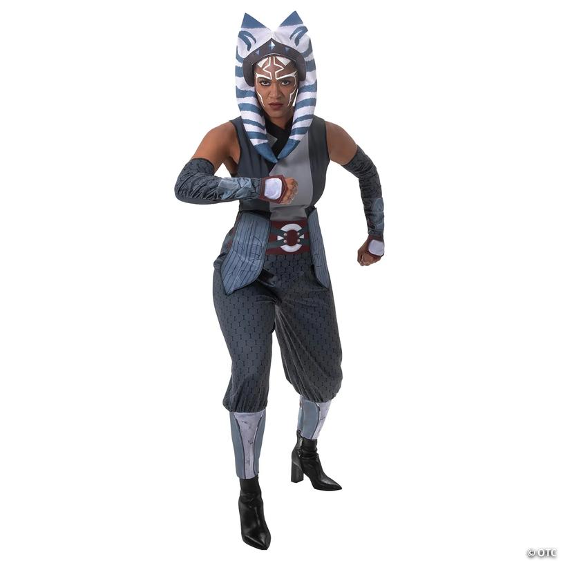 Adults Star Wars&amp;#8482; The Mandalorian&amp;#8482; Ahsoka Costume - Medium 8-10 Image