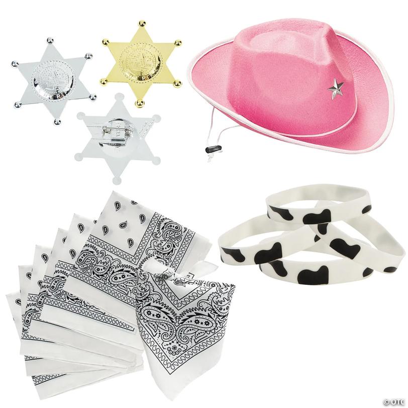 Cowgirl Dress-Up Kit - 48 Pc. Image