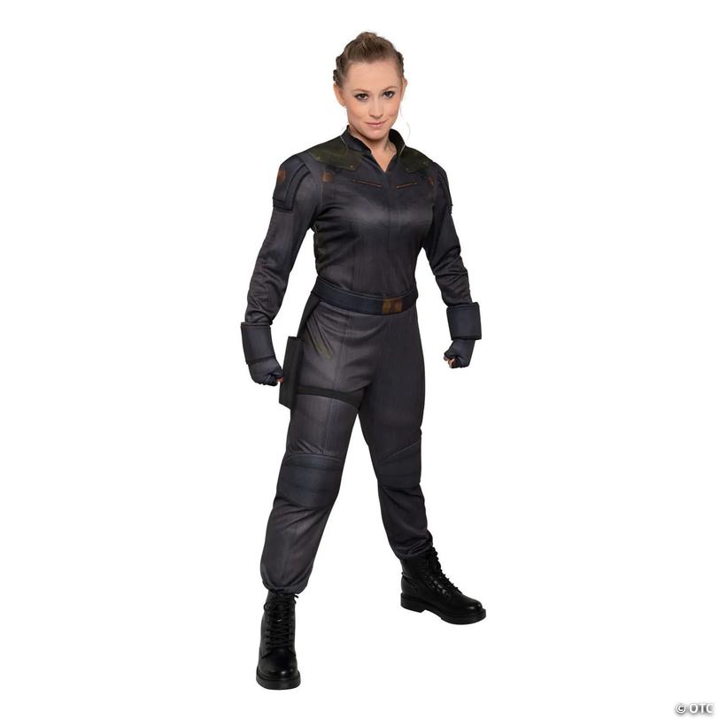 Women's Qualux Marvel Thunderbolts*&amp;#8482; Yelena Jumpsuit Costume - Medium 8-10 Image