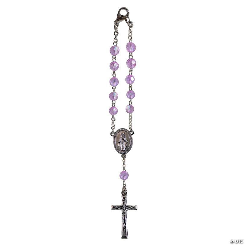 June Birthstone Car Rosary Image