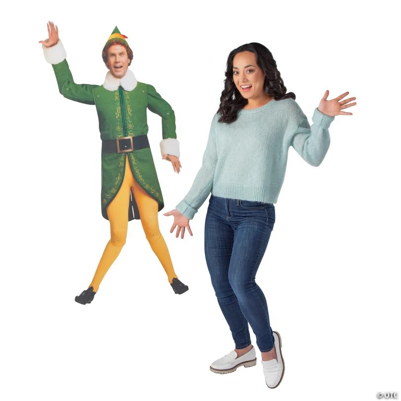 Buddy the Elf&amp;#8482; Jointed Cutout - 4 ft Image