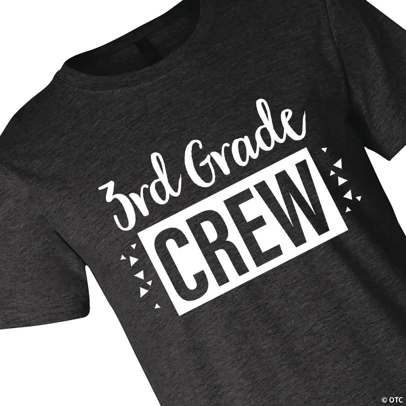 3<sup>rd</sup> Grade Crew Adults T-Shirt - Large Image