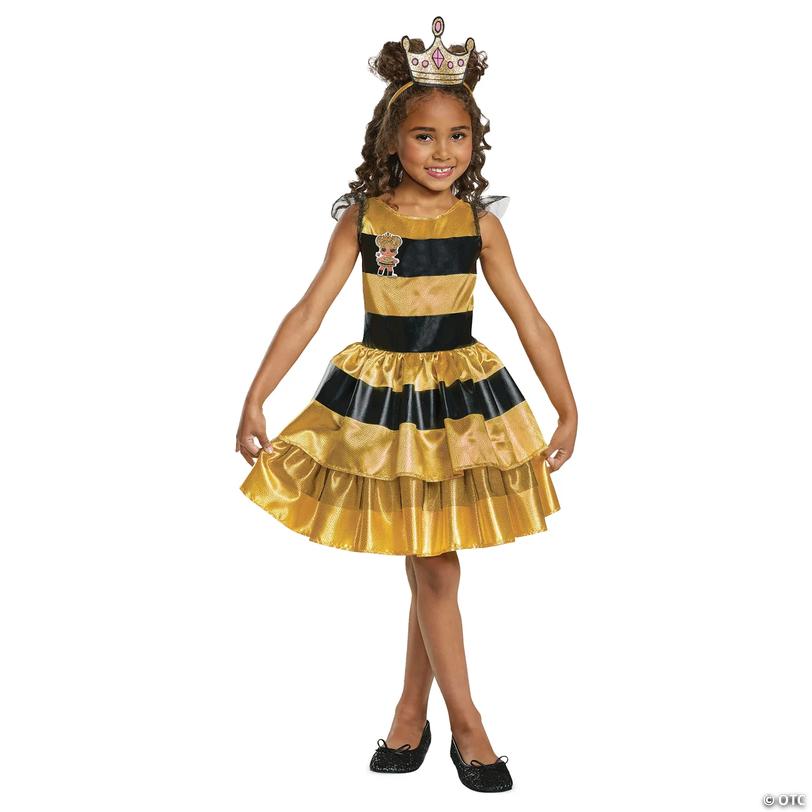 Kids Classic L.O.L. Surprise Queen Bee Costume - Small 4-6 Image