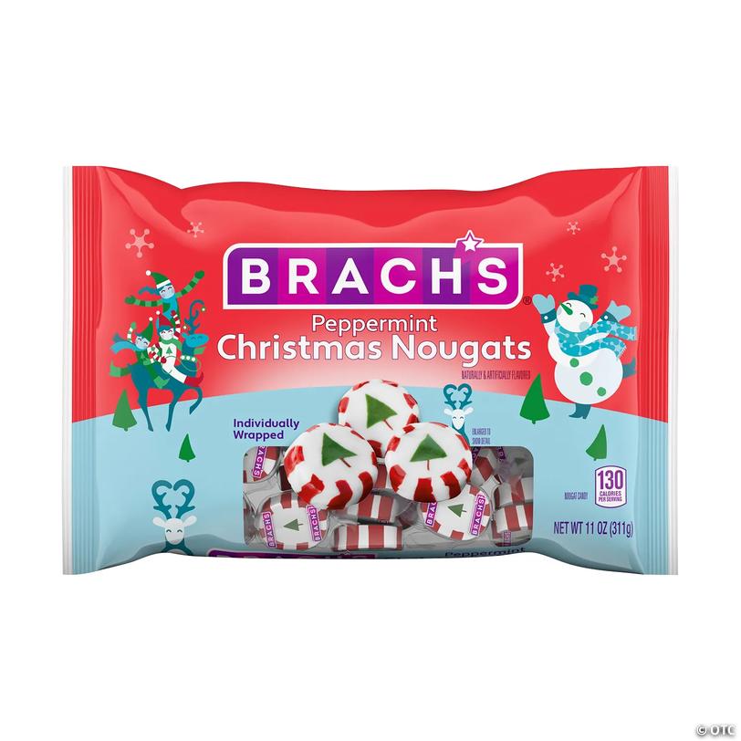 Brach&amp;#8217;s<sup>&amp;#174;</sup> Peppermint Christmas Nougats - 36 pc Image