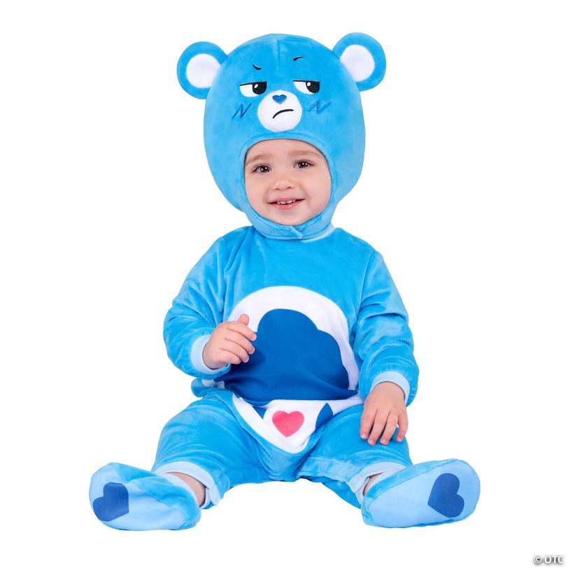 Baby Classic Care Bears&amp;#8482; Grumpy Bear Jumpsuit Costume - 12-18 Months Image