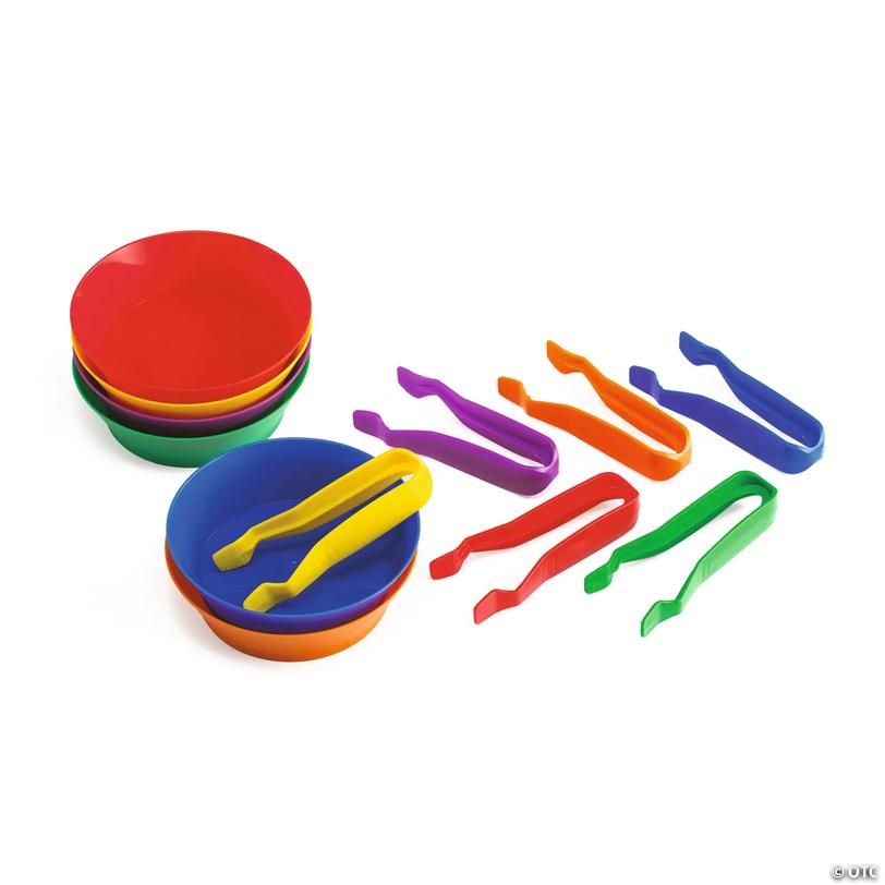 Edx Education Sorting Bowls and Tweezer Set, Set of 6 Image