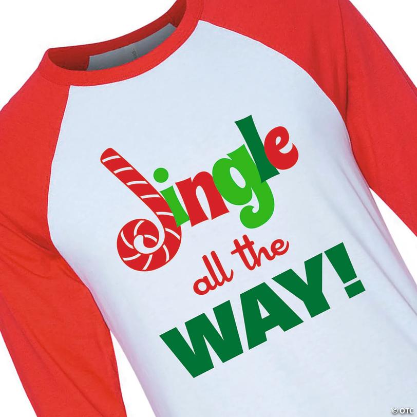 Jingle All the Way Adults T-Shirt - Small Image