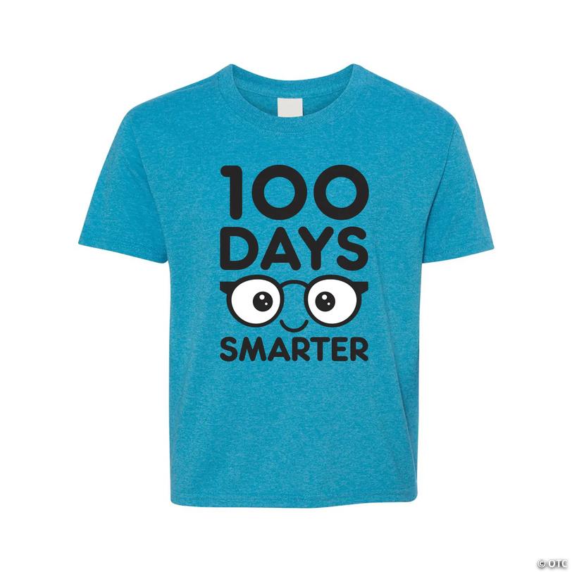 100 Days Smarter Youth T-Shirt - Extra Large Image
