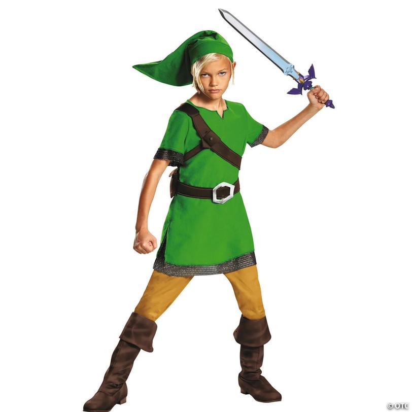 Boy's Classic Legend of Zelda&amp;#8482; Link Costume - Small 4-6 Image