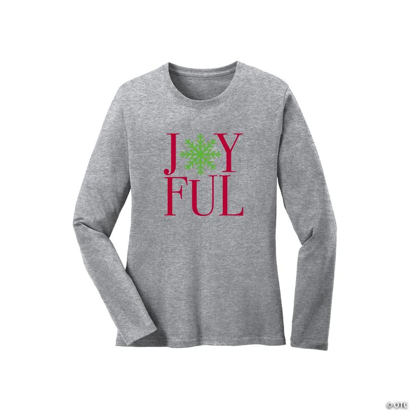 Joyful Women&amp;#8217;s Long Sleeve T-Shirt - Medium Image