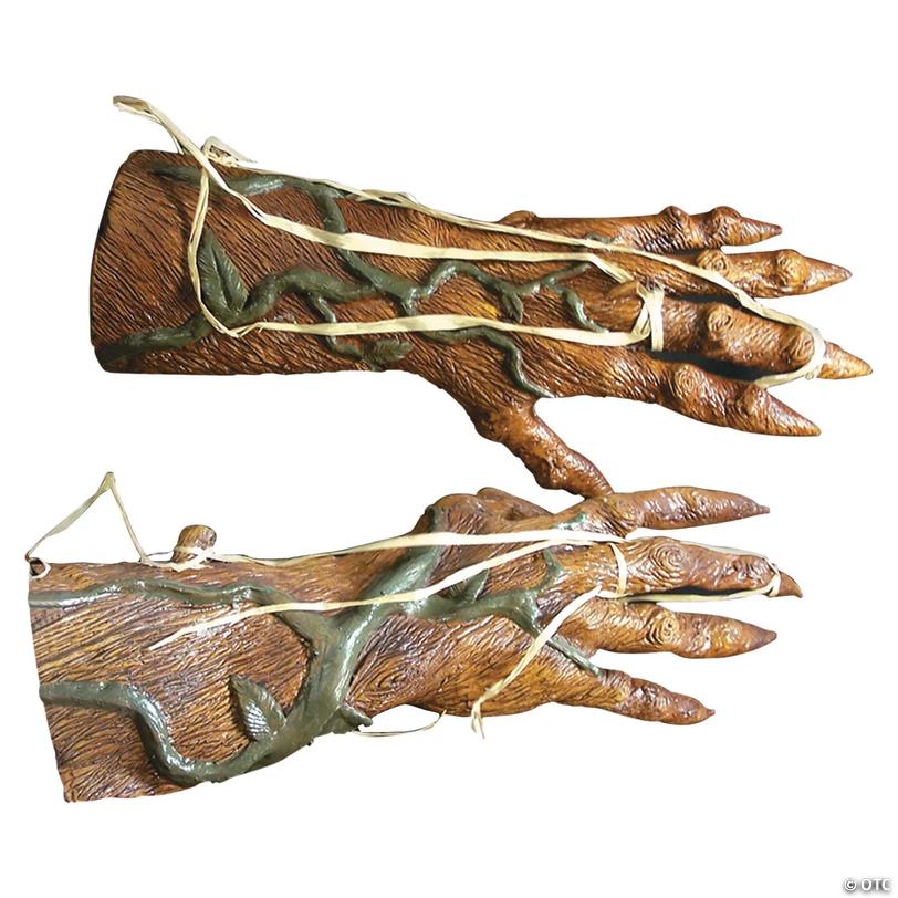 Adults Latex Pumpkin Rot Hands Costume Accessory Image