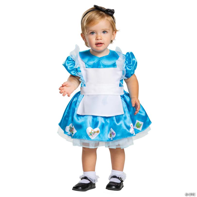 Baby Alice In Wonderland Costume - Medium Image