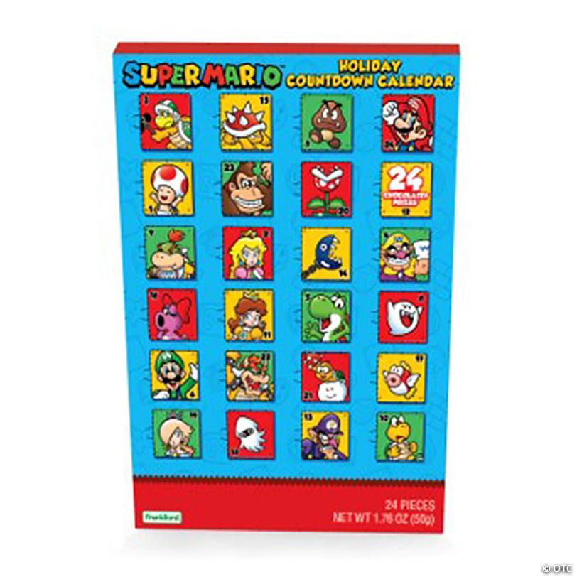 Super Mario Bros.&amp;#8482; Frankford Holiday Countdown Calendar - 24 pc Image