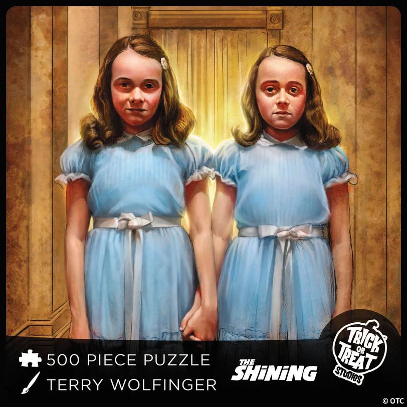 Stephen King's The Shining&amp;#8482; The Grady Twins 500-Piece Jigsaw Puzzle Image