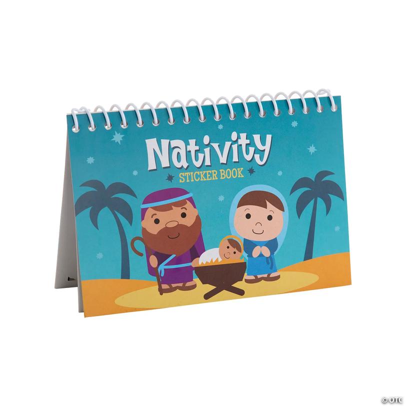 Nativity Scene Religious Books - 12 pc Image