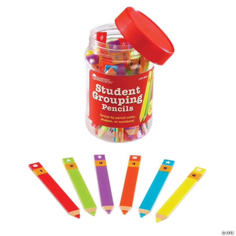 Learning Resources Student Grouping Pencils, Set of 36 Image